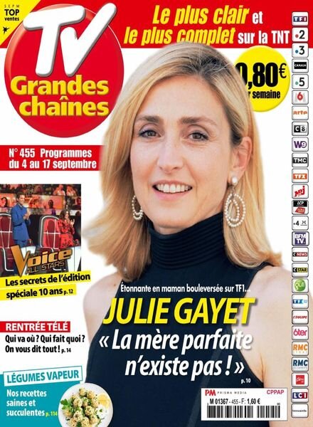 TV Grandes chaines – 4 Septembre 2021 Cover