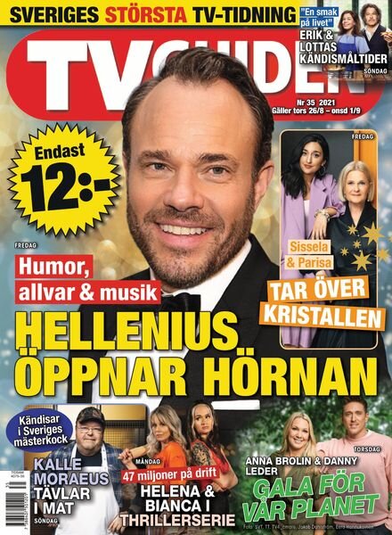 TV-Guiden – 24 augusti 2021 Cover