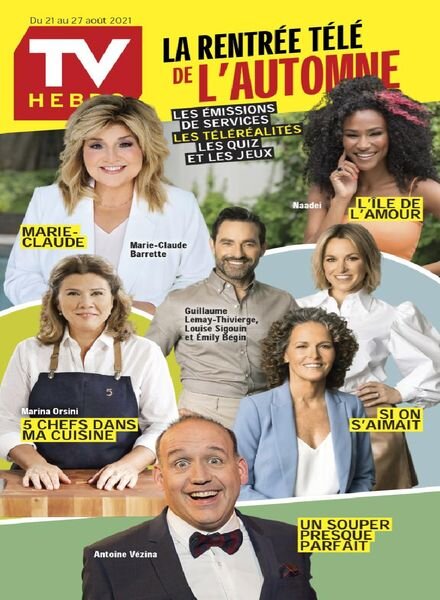 TV Hebdo – 21 aout 2021 Cover