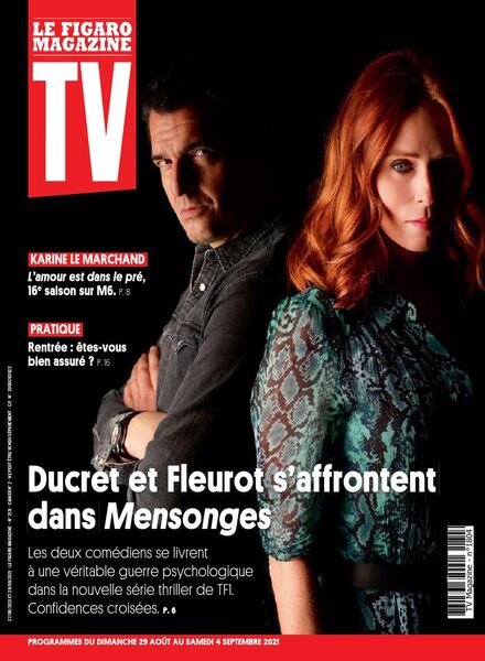 TV Magazine – 29 Aout 2021 Cover