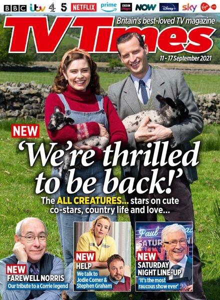 TV Times – 11 September 2021 Cover