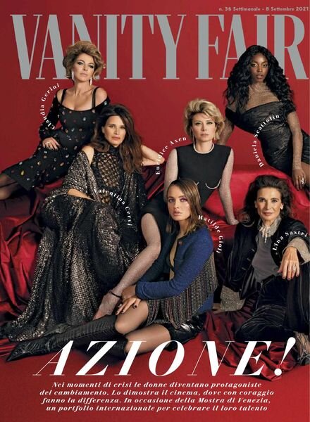 Vanity Fair Italia – 08 settembre 2021 Cover