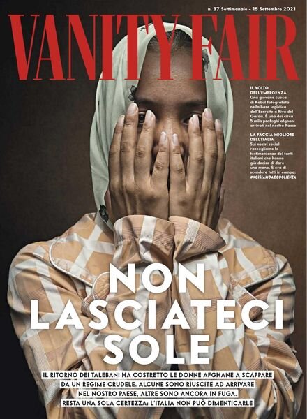 Vanity Fair Italia – 10 settembre 2021 Cover