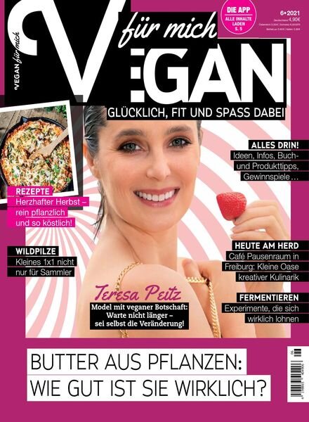 VEGAN fur mich – Oktober 2021 Cover