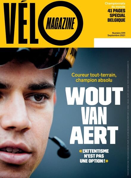 Velo Magazine – Septembre 2021 Cover