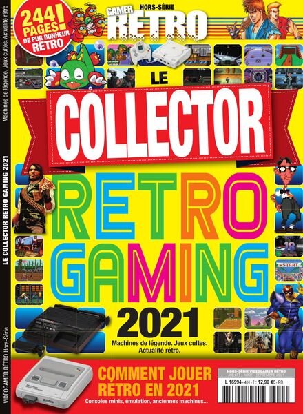 Video Gamer Retro – Hors-Serie – Juillet-Septembre 2021 Cover