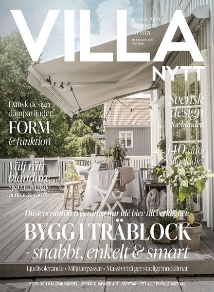 Villanytt – 26 augusti 2021 Cover