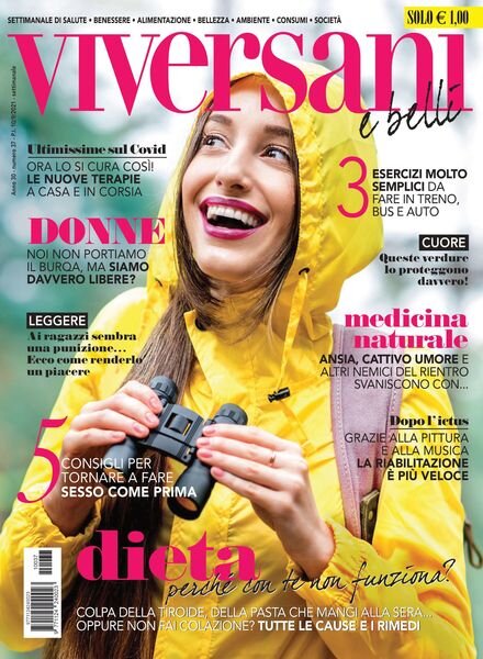 Viversani e Belli – settembre 2021 Cover