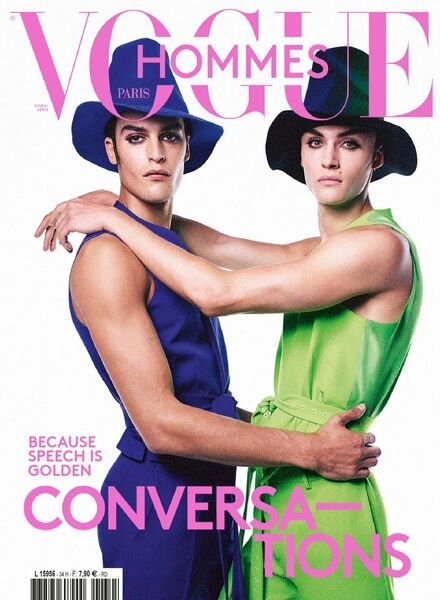 Vogue Hommes English Version – September 2021 Cover