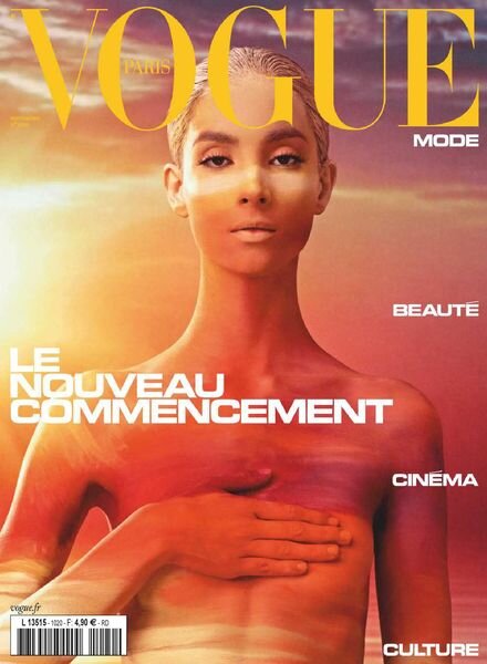 Vogue Paris – septembre 2021 Cover
