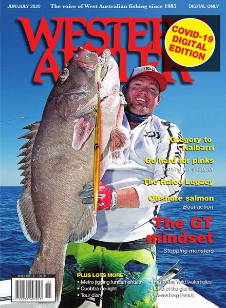 Western Angler – June-July 2020 Cover