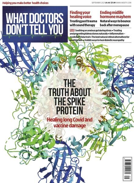 What Doctors Don’t Tell You – August 2021 Cover