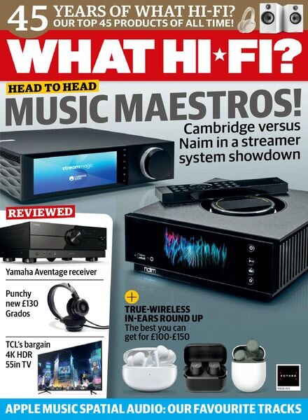 What Hi-Fi UK – November 2021 Cover