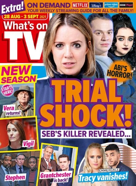 What’s on TV – 28 August 2021 Cover