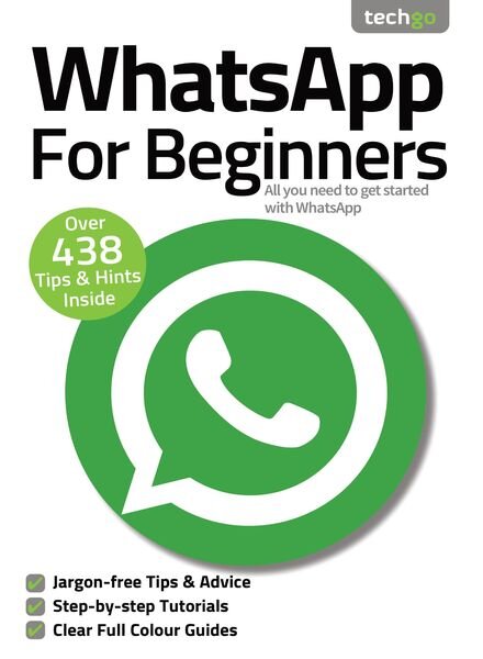WhatsApp For Beginners – August 2021 Cover