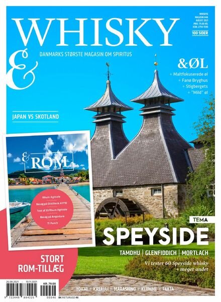 Whisky & Rom – august 2021 Cover