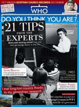 Who Do You Think You Are – September 2021