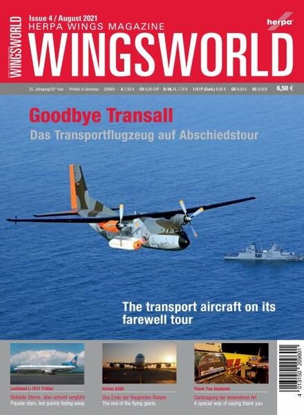 WingsWorld – 11 August 2021 Cover