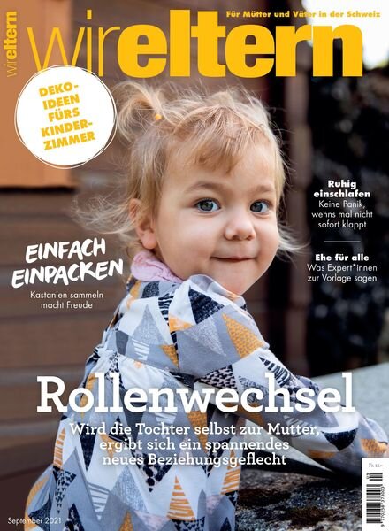 wir eltern – 25 August 2021 Cover