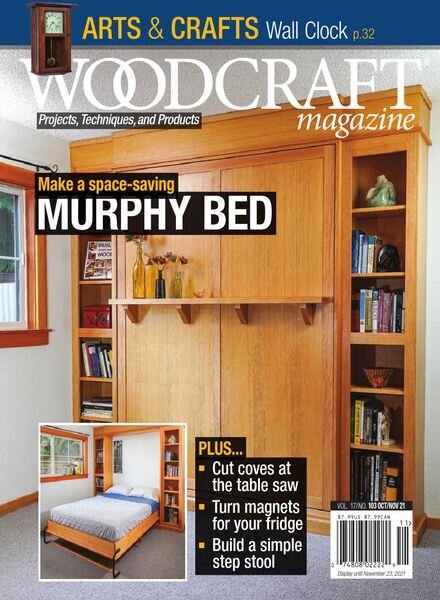 Woodcraft Magazine – October-November 2021 Cover