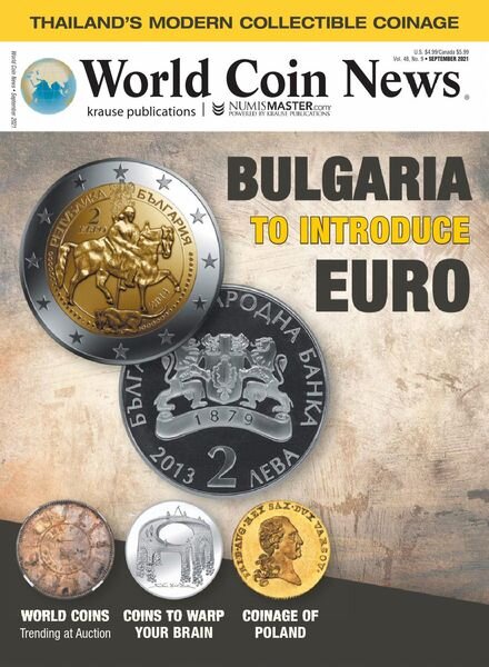 World Coin News – September 2021 Cover