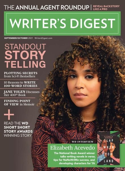 Writer’s Digest – September 2021 Cover