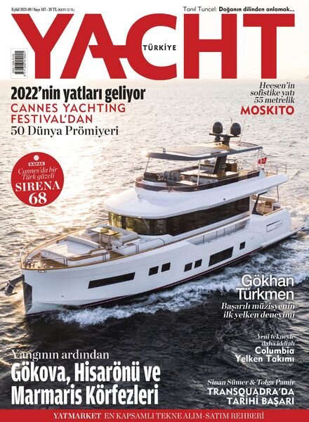 Yacht – Eylul 2021 Cover
