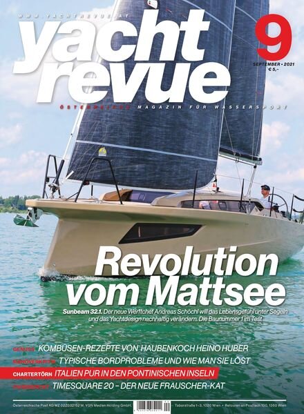 Yachtrevue – 02 September 2021 Cover
