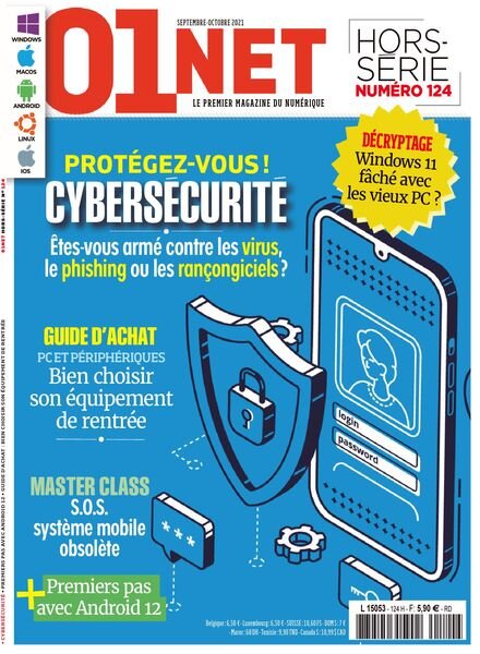 01net – Hors-Serie – septembre-octobre 2021 Cover
