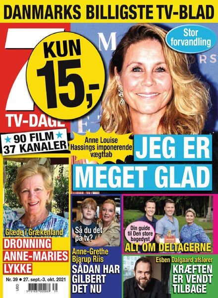 7 TV-Dage – 27 september 2021 Cover