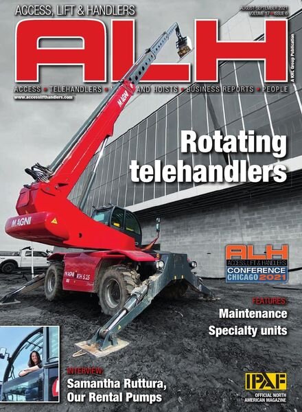 Access, Lift & Handlers – August-September 2021 Cover