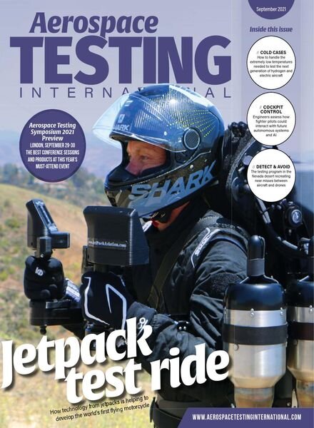 Aerospace Testing International – September 2021 Cover