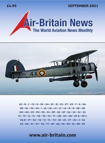 Air-Britain News – September 2021 Cover