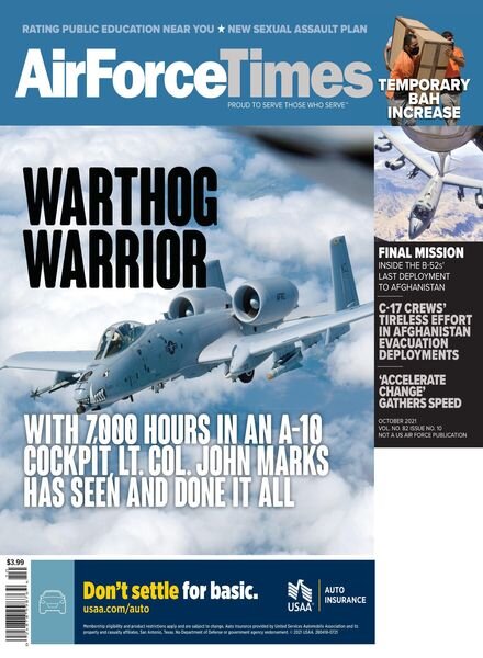 Air Force Times – October 2021 Cover