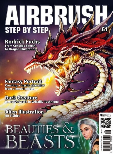 Airbrush Step by Step English Edition – September 2021 Cover