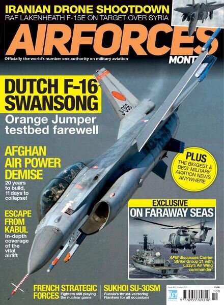 AirForces Monthly – Issue 403 – October 2021 Cover