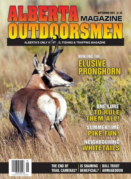 Alberta Outdoorsmen – Volume 23 Issue 5 – September 2021 Cover