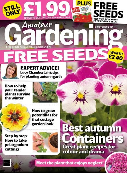Amateur Gardening – 02 October 2021 Cover