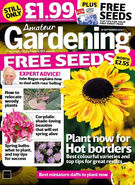 Amateur Gardening – 18 September 2021 Cover