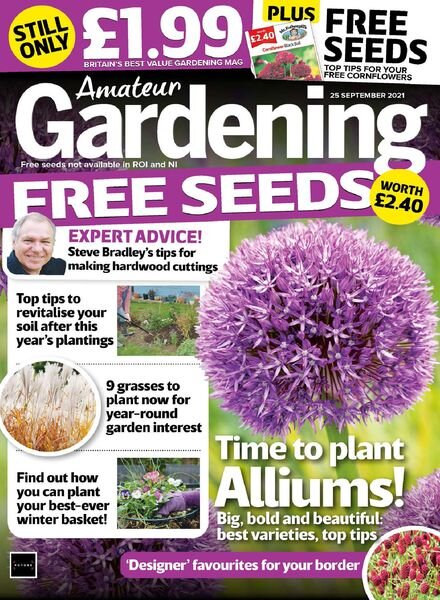Amateur Gardening – 25 September 2021 Cover