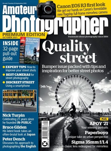 Amateur Photographer – 25 September 2021 Cover
