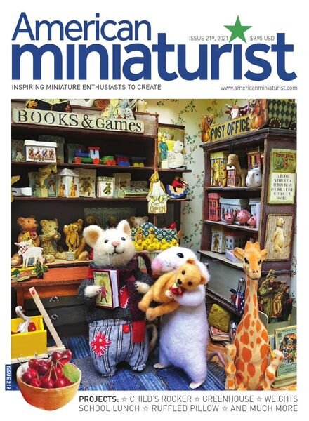 American Miniaturist – Issue 219 – August 2021 Cover