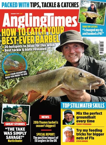 Angling Times – 14 September 2021 Cover