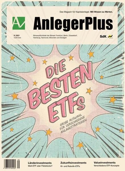AnlegerPlus – Oktober 2021 Cover