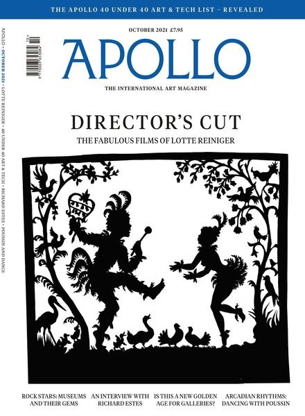 Apollo Magazine – September 2021 Cover