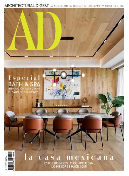 Architectural Digest Mexico – octubre 2021 Cover