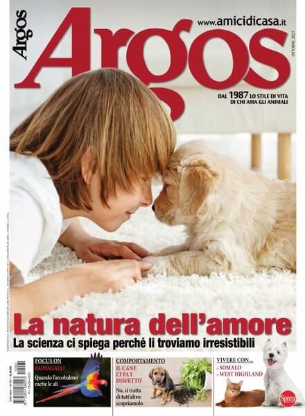 Argos – ottobre 2021 Cover