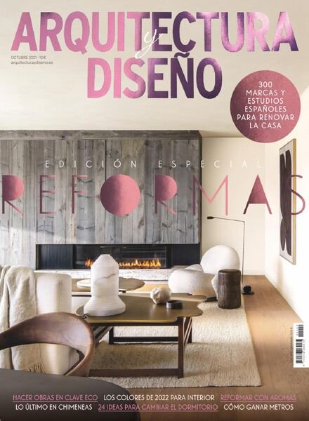 Arquitectura y Diseno – octubre 2021 Cover