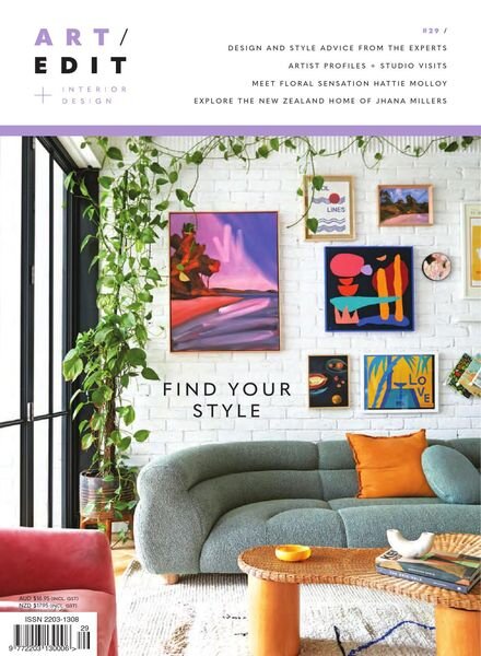 Art Edit – Issue 29 – September 2021 Cover