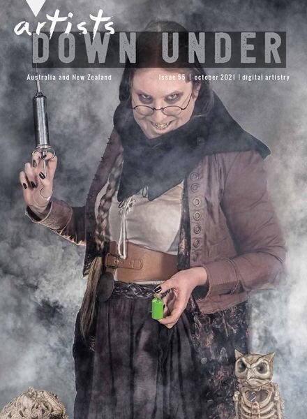 Artists Down Under – October 2021 Cover